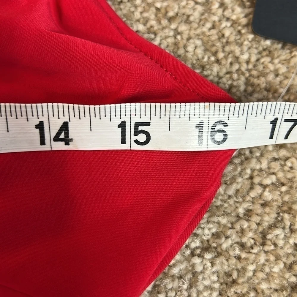 Caution to the Wind and red stretch cap sleeve dress - Picture 12 of 12